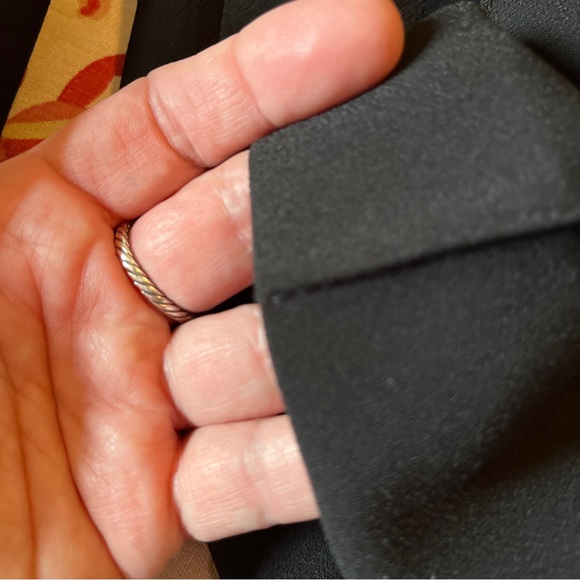 ZARA Size Medium Black Dress Pants Full Length Straight Leg Sewn-Leg-Line NEW - Picture 14 of 16